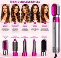 GlamAir 5-in-1 Hair Brush Styler / جلام إير ٥ في ١ لتصفيف الشعر